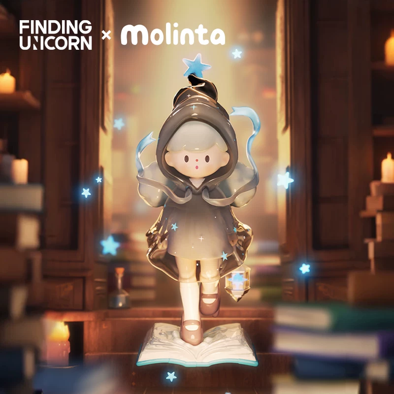 Looking for Unicorn Molinta Light Chasing Series Surprise Blind Box Popcorn Sister Graduation Gift for Girls Trendy Toy