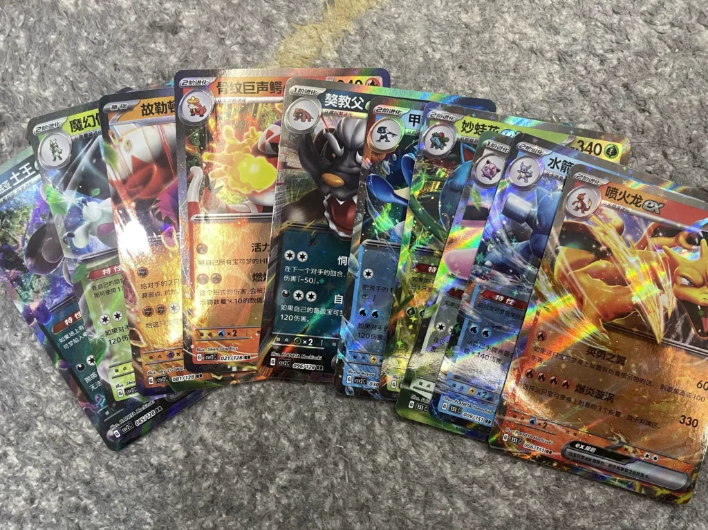 Pokémon Cards, Genuine Ptcg, Simplified Chinese, Various Types of Practical Collectible Powerful Battle Cards Collection