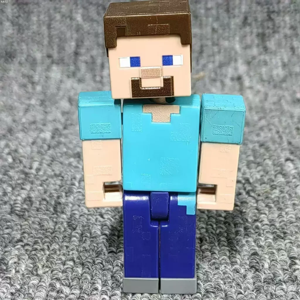 Minecraft 3D Model Bulk Minecraft 3inch Movable Building Block Doll Figure Steve Game Character