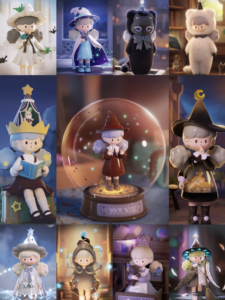 Authentic and Genuine New Model Looking for a Unicorn Molinta Light-Chasing Series Blind Box Popcorn Sister Girl Gift