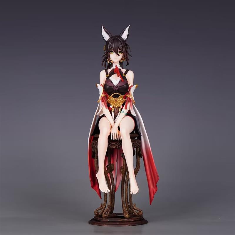 Honkai: Star Rail Game Merchandise Gk Anime-Style Beautiful Girl Figure Tingyun Ornament Model Toy Gift