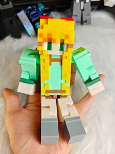 Minecraft Alex Female Protagonist Action Figure Skin Embodiment Mc Movable Doll Toy Ornament