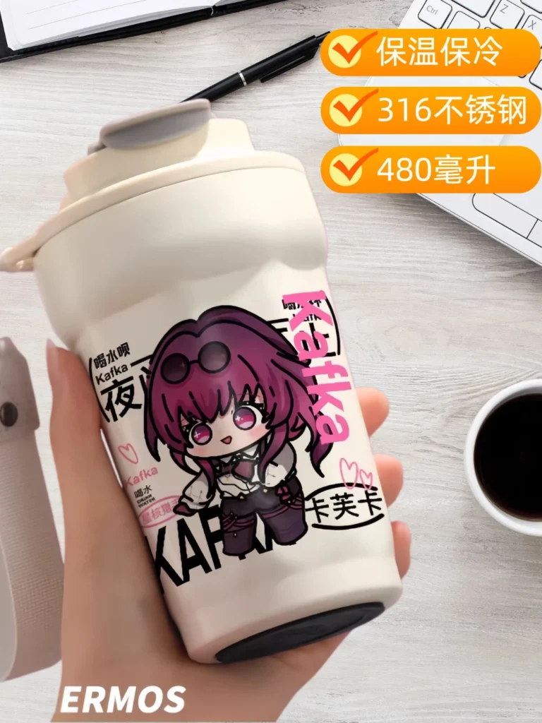 Honkai Star Rail Merchandise: Water Bottle, Figure, High-Value Female Character, Liuying, Kafka, Huo Huo, Fuxuan, Sand Gold