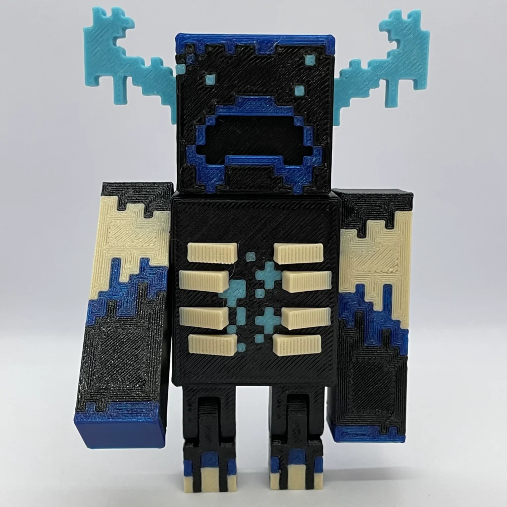 Minecraft Prison Warden 3D Printed Game Peripheral Figurine Desktop Ornament Gift