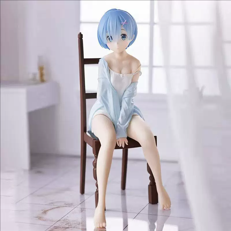 Anime Re:Zero - Starting Life in Another World Rem Pvc Figure Trendy Toy Car Decoration