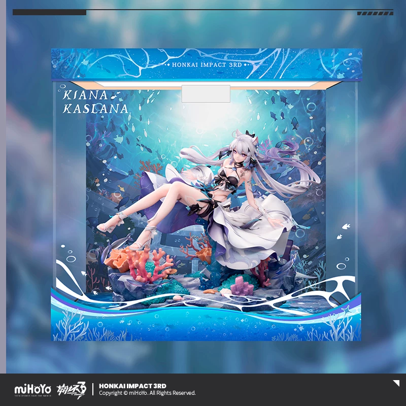 【Mihoyo/Honkai Impact 3Rd】Kiana Moonsea Flowing Blossom 1/7 Figure Display Box Mihoyo
