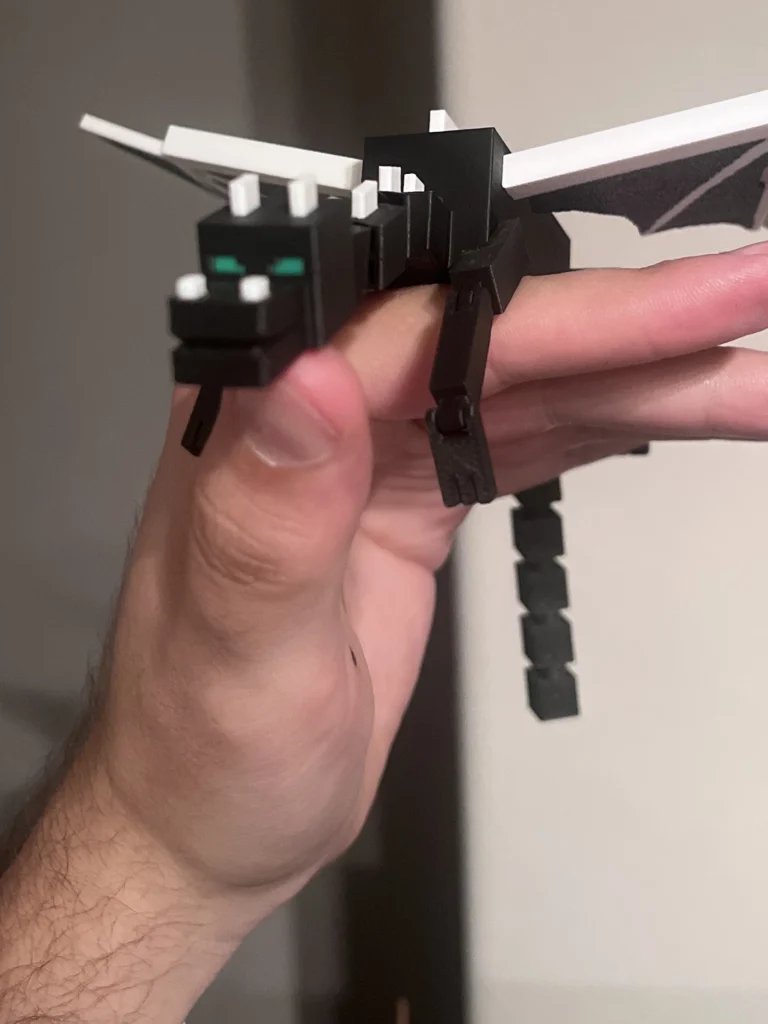 Minecraft Ender Dragon 3D Printed Model Toy Model Ornament Figurine