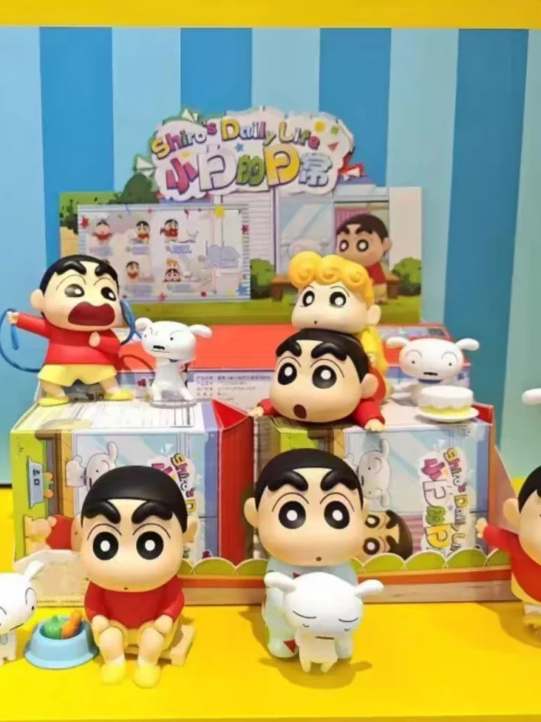 New Generation Crayon Shin-Chan Daily Series Blind Box Figurines, Peripheral Toys, Birthday Gifts for Men and Women, Decorative Items