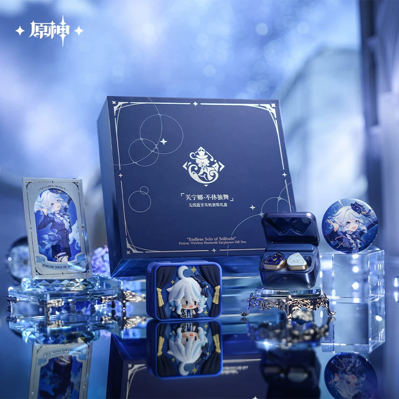 【Genshin Official】Funingna Buixiu Solo Dance Wireless Bluetooth Headset Set Gift Box Genshin