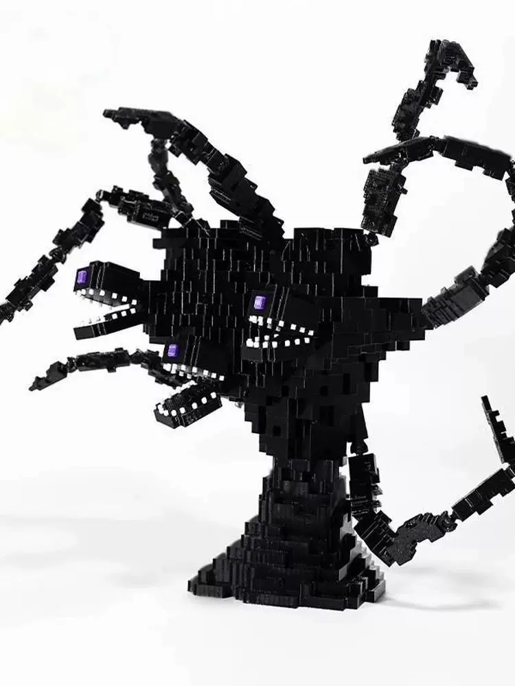 Mc Minecraft Wither Storm Multi-Jointed Action Figure Model Birthday Toy Gift Ornament Doll
