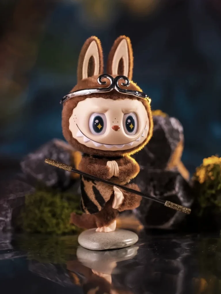Very Formal Black Myth: Wukong Bubble Mart Labubu Hidden Edition Lazy Yoga Series Figure Blind Box Gift