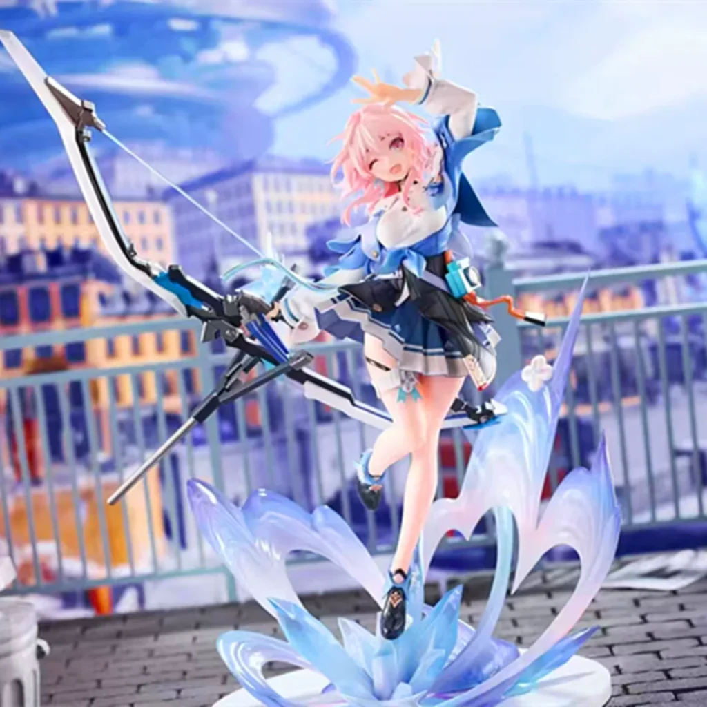March 7Th Honkai Impact 3Rd Star Dome Railway Figure Huangquan Game Trendy Toy Two-Dimensional New Product Display Gk Model Blind Box