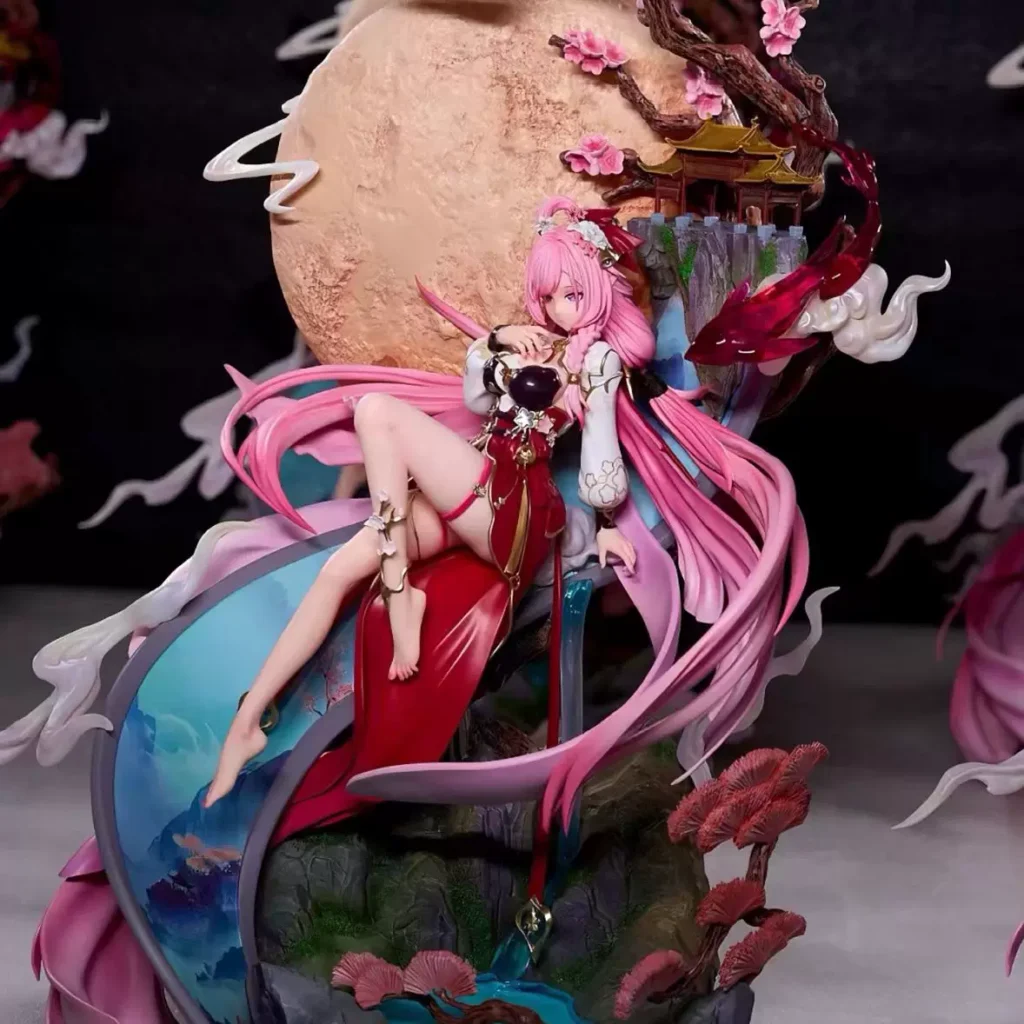 Honkai Impact 3Rd Anime Akiyuki Shizuku Figure Collectible Honkai Star Rail Two-Dimensional Gk Beautiful Girl Model Blind Box