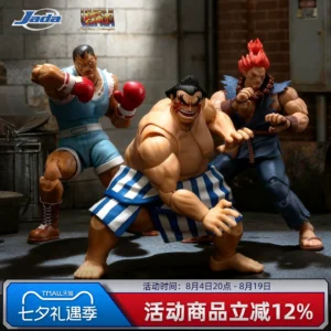 Jada 1/12 Action Figure Street Fighter Haku Bison Edmond Honda Qixi Gift