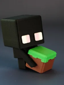 Mc Minecraft Game Peripherals Enderman Enderstone Ender Dragon Pearl Figurine Cute Toy Model Ornament