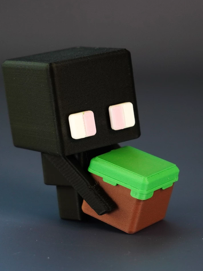 Mc Minecraft Game Peripherals Enderman Enderstone Ender Dragon Pearl Figurine Cute Toy Model Ornament