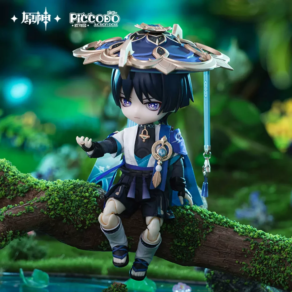 【Piccodo Final Payment】Genshin Impact Wanderer Mihoyo Scaramouche Action Figure 1/12 Bjd Figure