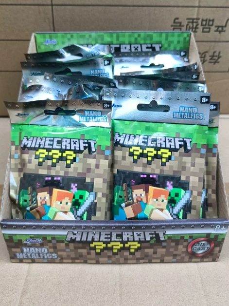 Jadatoys Minecraft Mini Figure Blind Bag Blind Box Metal Figurine