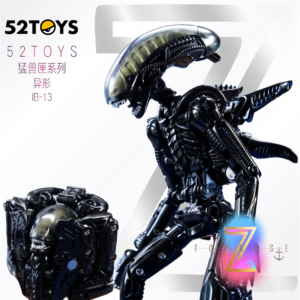 52Toys Beast Box Series Ib-13 Alien Xenomorph Transformable Action Figure Model Genuine in Stock