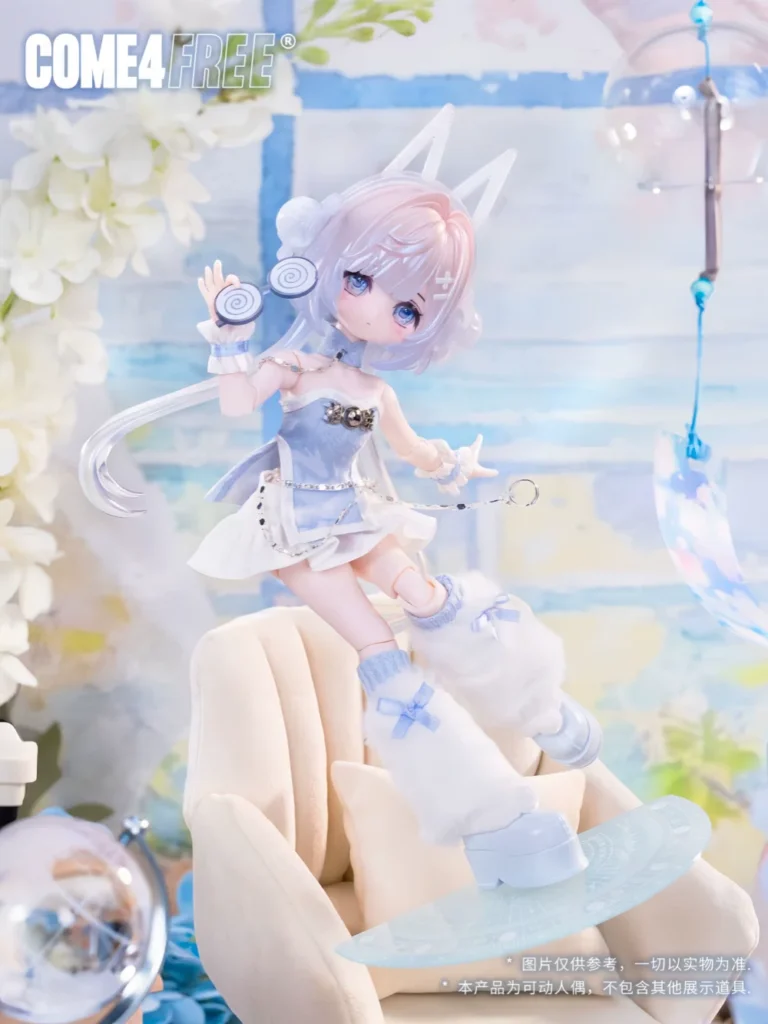 In-Stock Mi Tian Third and Fourth Generation Fortune Fortune Cards 8-Point Bjd Blind Box Movable Doll Figurine Dress-Up Collectible Display Gift