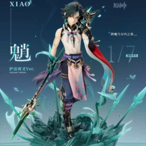 Genshin Impact Series Merchandise: Xiangling, Ganyu, Hu Tao, Wanye, Zhongli, Klee Birthday Gifts, Desktop Ornaments, Figurines, Toys for Men