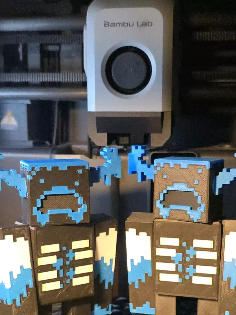 Minecraft - Warden, the Prisoner Keeper, Minecraft Warden Movable Action Figure Model Statue