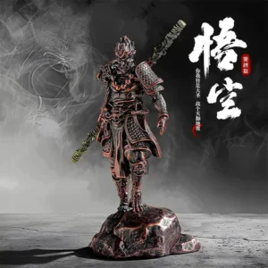 Black Myth: Wukong Figurine Game Anime Ornament Model Desktop Resin Antique-Style Decoration Boys' Birthday Gift